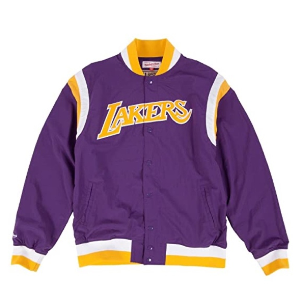 ISO Mitchell and Ness Lakers Warm Up Jacket Men’s size Small